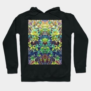 Green Nature Vibrant leaf design Hoodie